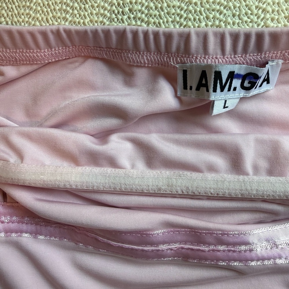 Mini dress I.Am.Gia Pink size Large - Picture 9 of 10